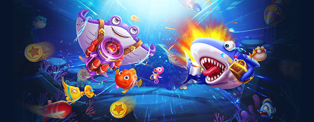 เกมอาร์เคดแนวปลาและเป้าหมายที่ใช้การเล็งกับแรงยิงเป็นส่วนหนึ่งของการเล่น